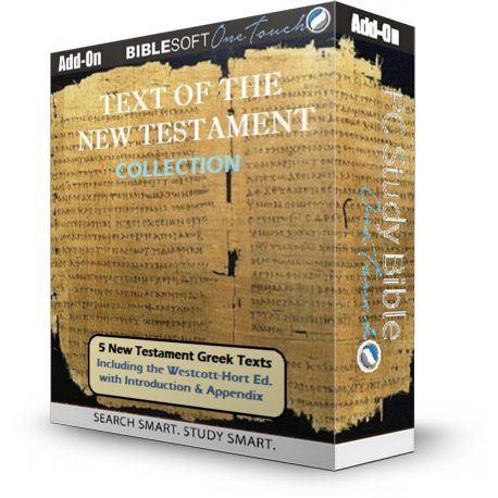 Text of the New Testament Collection - Greek Texts