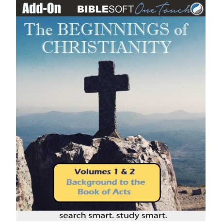 The Beginnings of Christianity (Vols 1-2): Background to the Book of Acts