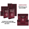 The Cambridge Bible and Greek Testament - Value priced Bundle