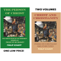 Christ and Christianity, by Philip Schaff - 2 volume bundle